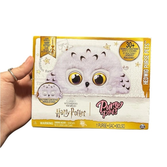 Wizarding World Other - Harry Potter Hedwig Purse Pets Interactive Owl Wizarding World New In Box
